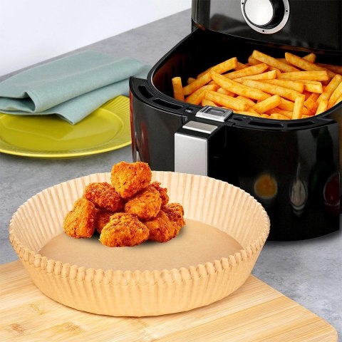 Wkład do Frytkownicy Air Fryer 50 szt. VILDE Pergaminowy Okrągły 23 cm