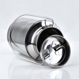 Kanka Bańka na Mleko z Uchwytami Zamykana Stalowa Nierdzewna ORION 2,5 l