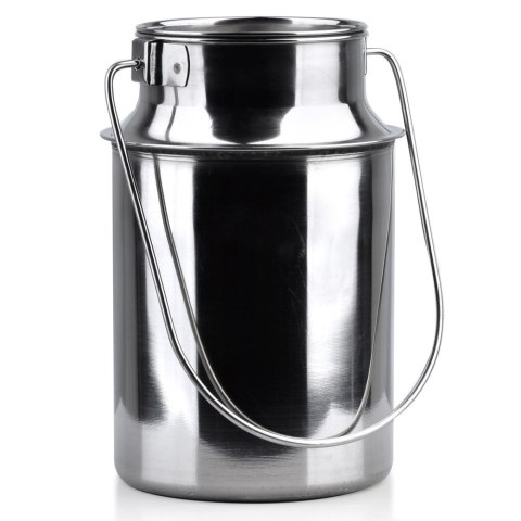 Kanka Bańka na Mleko z Uchwytami Zamykana Stalowa Nierdzewna ORION 2,5 l