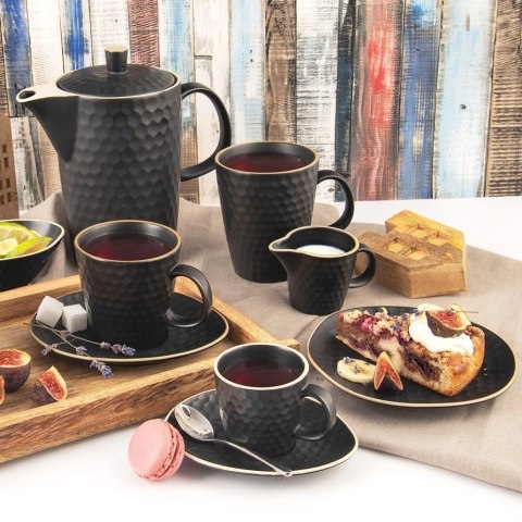 Mlecznik Kamionkowy Czarny TEA TIME 100 ml z Uchem do Zmywarki ORION