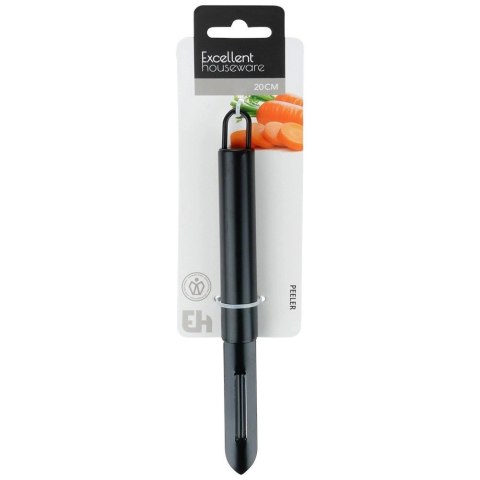 Obierak do Warzyw i Owoców 19,5 cm Stal Czarny EXCELLENT HOUSEWARE