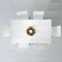 Obrus Plamoodporny Biały Klasyczny Trwały EXCELLENT HOUSEWARE 220x150 cm