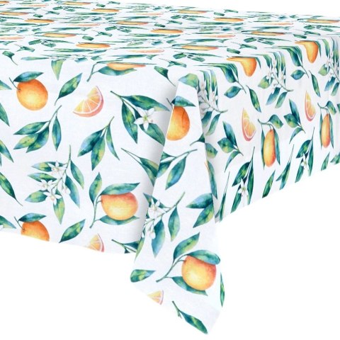 Obrus Wodoodporny Plamoodporny Pomarańcze EXCELLENT HOUSEWARE 180x130 cm