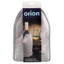 Pokrowiec Chłodzący na Butelkę Srebrny Żel ORION do Wina Szampana 23 cm