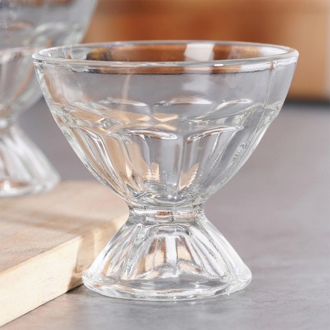 Pucharki do Lodów Szklane 6 szt. 100 ml Mini Desery Elegancja VILDE