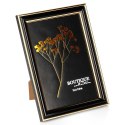 Ramka na Zdjęcia Czarna Złota Tworzywo 126 x 178 cm Dekoracja VILDE
