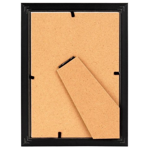 Ramka na Zdjęcia Czarna Złota Tworzywo 126 x 178 cm Dekoracja VILDE