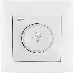 Ściemniacz obrotowy LED 200/600W VCX WESA LC 36A Biały