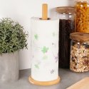 Stojak na Ręcznik Papierowy Bambusowy Kuchenny Wolnostojący 29,5 cm EH