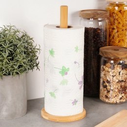 Stojak na Ręcznik Papierowy Bambusowy Kuchenny Wolnostojący 29,5 cm EH