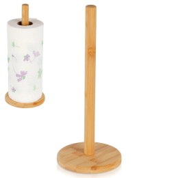 Stojak na Ręcznik Papierowy Bambusowy Kuchenny Wolnostojący 29,5 cm EH