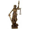 Figurka Temida Bogini Sprawiedliwości 20 cm - Prezent dla Prawnika - MC-90184