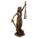 Figurka Temida Bogini Sprawiedliwości 20 cm - Prezent dla Prawnika - MC-90184