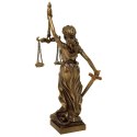 Figurka Temida Bogini Sprawiedliwości 20 cm - Prezent dla Prawnika - MC-90184