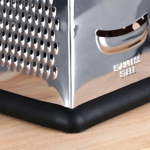 Tarka Kuchenna 4-Stronna Stalowa 22 cm EXCELLENT HOUSEWARE Drewniany Uchwyt