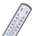 Termometr Uniwersalny Drewniany Szary ORION 21 cm Zewnętrzny