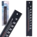 Termometr Uniwersalny Drewniany Czarny ORION 20 cm Zewnętrzny