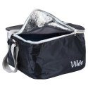 Torba Termiczna Czarna 18 L VILDE Plażowa Poliestrowa Regulowany Pasek