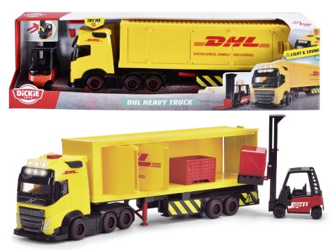 Dickie: Ciężarówka z Naczepą Dhl 35cm