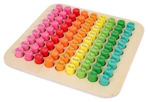 Drewniana Tablica do Nauki Mnożenia