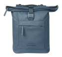 Sakwa podwójna BASIL BROOKLYN DOUBLE PANNIER BAG 41L, MIK System (ready to go), wodoodporna, navy (NEW 2026)