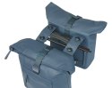 Sakwa podwójna BASIL BROOKLYN DOUBLE PANNIER BAG 41L, MIK System (ready to go), wodoodporna, navy (NEW 2026)