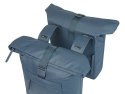 Sakwa podwójna BASIL BROOKLYN DOUBLE PANNIER BAG 41L, Universal Bridge System, wodoodporna, navy (NEW 2026)