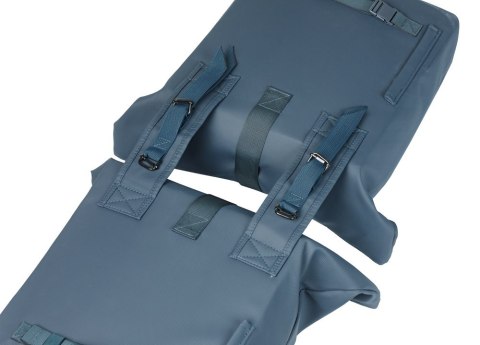 Sakwa podwójna BASIL BROOKLYN DOUBLE PANNIER BAG 41L, Universal Bridge System, wodoodporna, navy (NEW 2026)