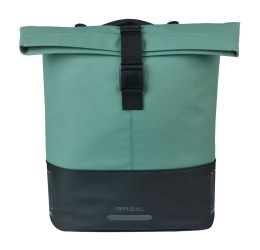 Sakwa podwójna BASIL COVE DOUBLE PANNIER BAG 28-32L, MIK System (ready to go), silvergreen/black (NEW 2026)