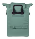 Sakwa pojedyncza BASIL BROOKLYN shoulder bag 17L, MIK Hooks, silvergreen (NEW 2026)