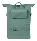 Sakwa pojedyncza BASIL BROOKLYN shoulder bag 17L, MIK Hooks, silvergreen (NEW 2026)
