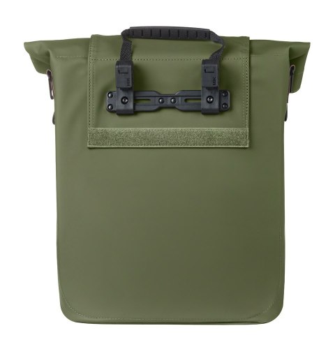 Sakwa pojedyncza BASIL CITY SHOPPER 14-16L, MIK Hooks System, moss green (NEW 2026)