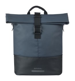 Sakwa pojedyncza BASIL COVE BICYCLE SHOPPER 14-16L, MIK Hooks, navy/black (NEW 2026)