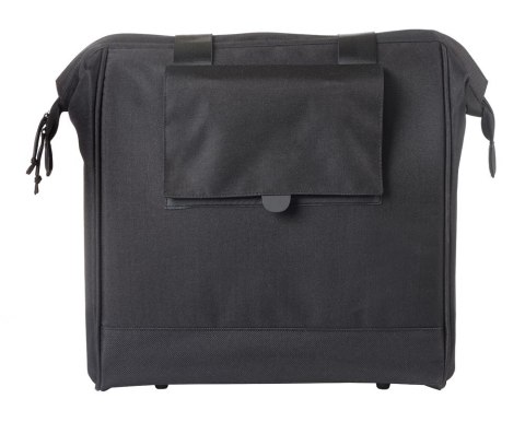 Sakwa pojedyncza BASIL GRAND BICYCLE SHOPPER 23L, MIK Hooks System, black (NEW 2026)