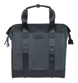 Sakwa pojedyncza BASIL GRAND TARPAULIN BICYCLE SHOPPER 23L, MIK Hooks System, wodoodporna black (NEW 2026)