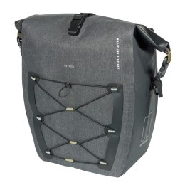 Sakwa pojedyncza BASIL NAVIGATOR STORM SINGLE PANNIER BAG L 25-31 L, MIK Hooks System, wodoodporna, black (NEW 2026)
