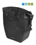 Sakwa pojedyncza BASIL RIVO L SINGLE PANNIER BAG 25-31L, MIK Hooks, wodoodporna, black (NEW 2026)