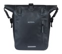 Sakwa pojedyncza BASIL RIVO M SINGLE PANNIER BAG 12-15L, MIK Hooks, wodoodporna, black (NEW 2026)