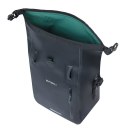 Sakwa pojedyncza BASIL RIVO M SINGLE PANNIER BAG 12-15L, MIK Hooks, wodoodporna, black (NEW 2026)