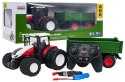 Traktor Czerwony R/C Z Zieloną Naczepą