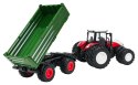 Traktor Czerwony R/C Z Zieloną Naczepą