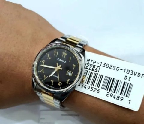 ZEGAREK MĘSKI CASIO MTP-1302SG-1BV (zd072o) + BOX
