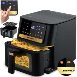 Frytkownica beztłuszczowa Air fryer Berdsen BD-655 czarna