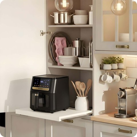 Frytkownica beztłuszczowa Air fryer Berdsen BD-655 czarna