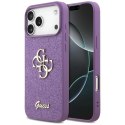 Guess Fixed Glitter Big 4G - Etui iPhone 17 Pro Max (liliowy)