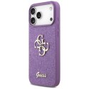 Guess Fixed Glitter Big 4G - Etui iPhone 17 Pro Max (liliowy)