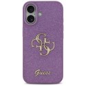 Guess Fixed Glitter Big 4G - Etui iPhone 17 (liliowy)