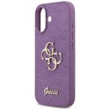 Guess Fixed Glitter Big 4G - Etui iPhone 17 (liliowy)