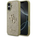 Guess Fixed Glitter Big 4G - Etui iPhone 17 (złoty)