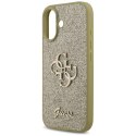 Guess Fixed Glitter Big 4G - Etui iPhone 17 (złoty)
